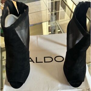 ALDO
Womens Aldo Jaina Platform Mesh Heels - Black 7.5